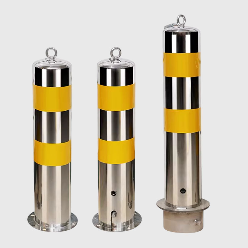 Stainless Steel Fixed Bollard for Pedestrian and Traffic Safety