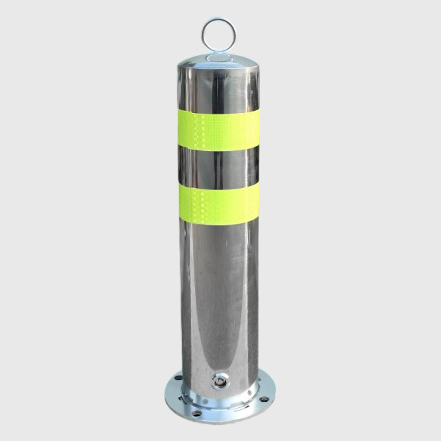 Stainless Steel Fixed Bollard for Pedestrian and Traffic Safety