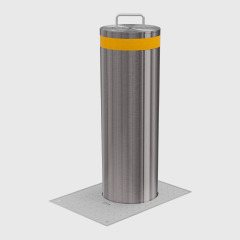 Hydraulic LED Bollard - Vehicle Access Control , Perimeter Security