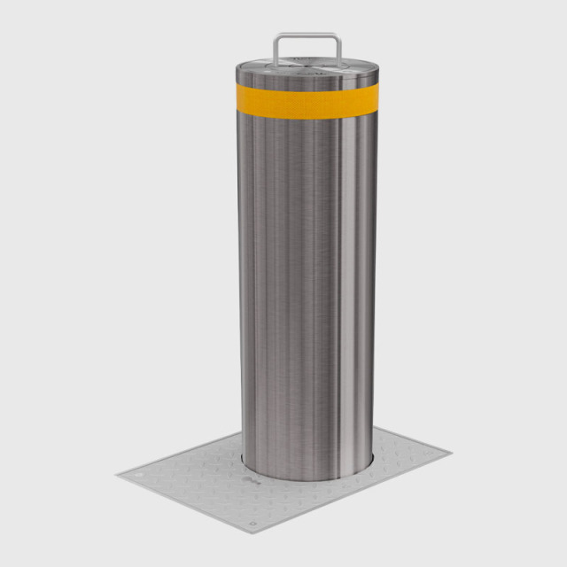 Hydraulic LED Bollard - Vehicle Access Control , Perimeter Security