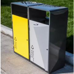 Modular Outdoor Recycling Bin – Custom Public Waste Sorting Station