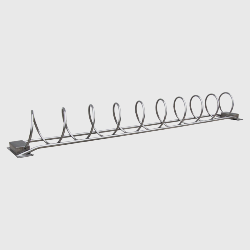 Durable Outdoor Bike Rack - Stainless Steel Round Parking for Parks