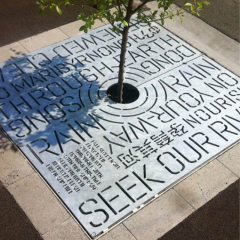 Metal Tree Guard - 304/316 Stainless Steel Root Protection Fence