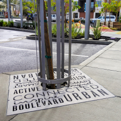 Metal Tree Guard - 304/316 Stainless Steel Root Protection Fence