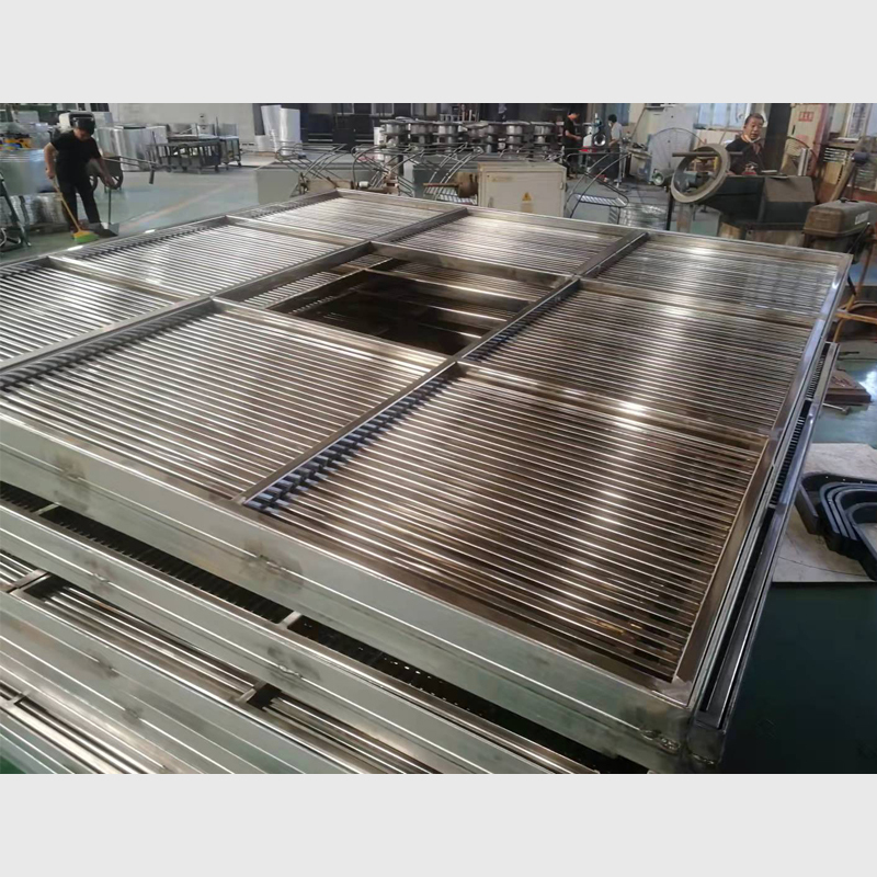 Commercial Metal Tree Grating - Custom Square Tree Guard
