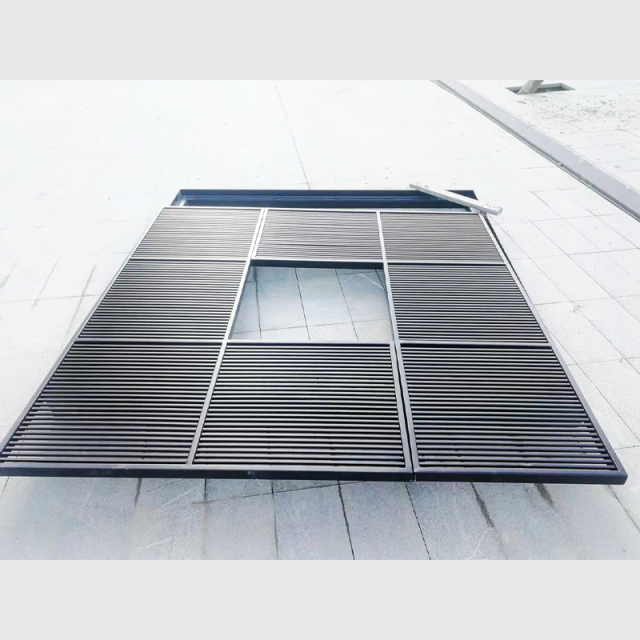 Commercial Metal Tree Grating - Custom Square Tree Guard