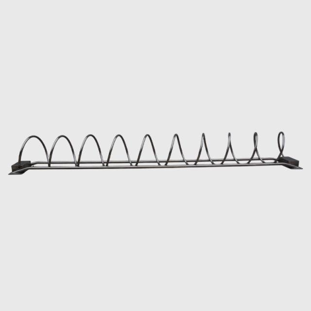 Durable Outdoor Bike Rack - Stainless Steel Round Parking for Parks