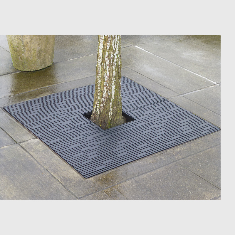 Laser-Cut Stainless Steel Tree Grille-Galvanized Steel 1500mm