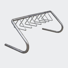 Durable Multi-Bike Parking Rack - Corrosion Resistant Stainless Steel
