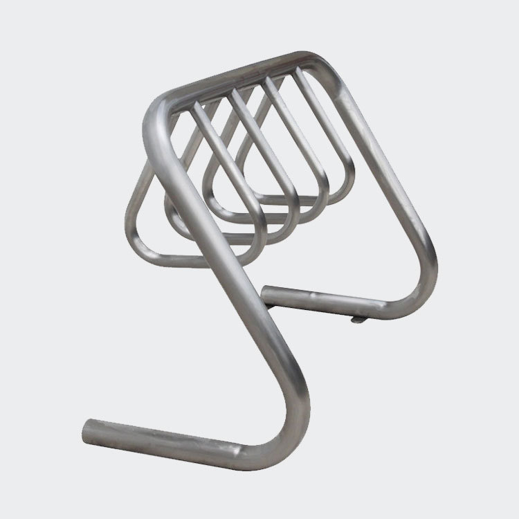 Durable Multi-Bike Parking Rack - Corrosion Resistant Stainless Steel