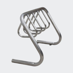 Durable Multi-Bike Parking Rack - Corrosion Resistant Stainless Steel