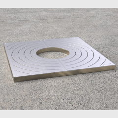 Modern Tree Pit Cover - Durable Powder Coated Yalau
