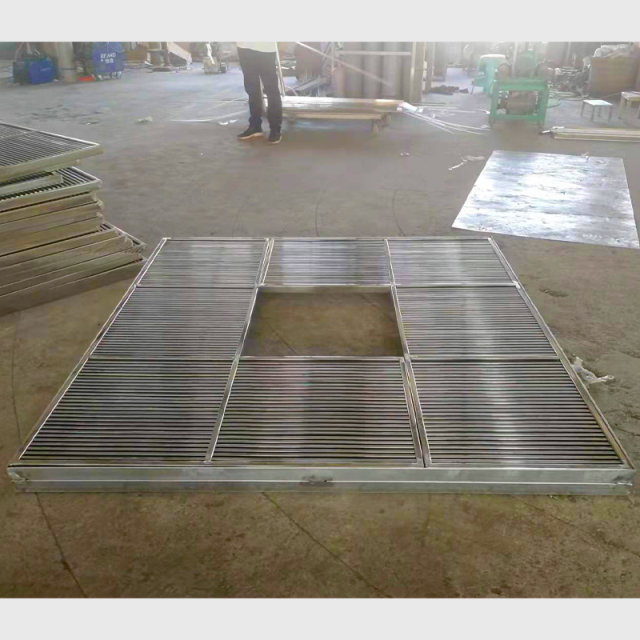 Commercial Metal Tree Grating - Custom Square Tree Guard