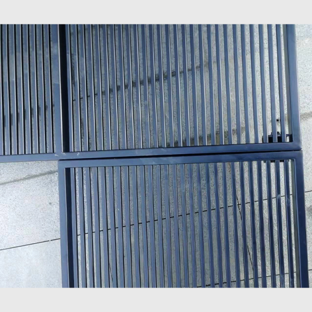 Commercial Metal Tree Grating - Custom Square Tree Guard