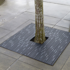 Laser-Cut Stainless Steel Tree Grille-Galvanized Steel 1500mm