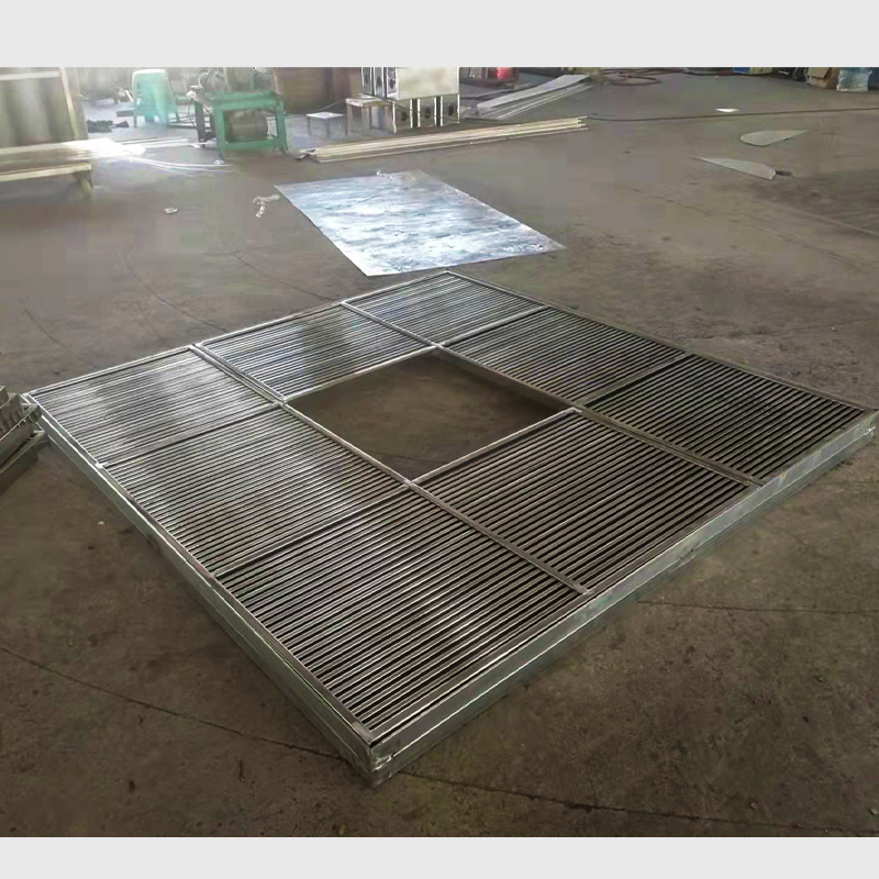 Commercial Metal Tree Grating - Custom Square Tree Guard