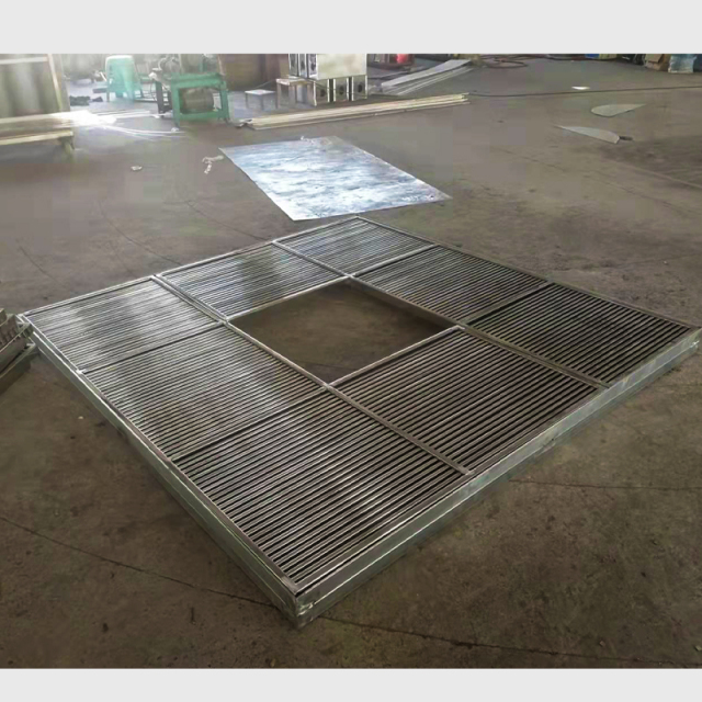 Commercial Metal Tree Grating - Custom Square Tree Guard