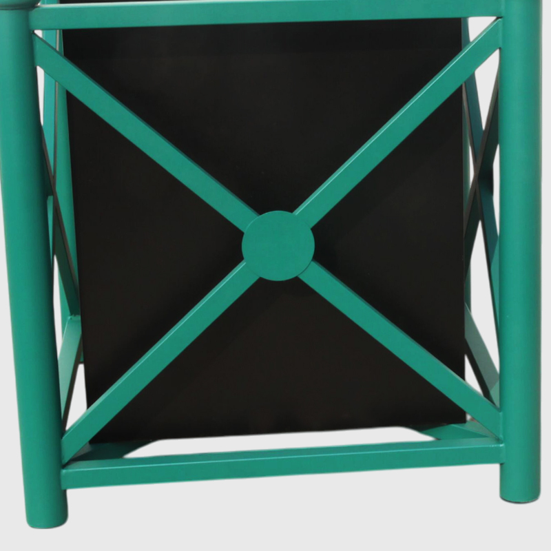 Elastic Square Stainless Steel Garden Planter Box 800x800