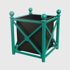 Elastic Square Stainless Steel Garden Planter Box 800x800