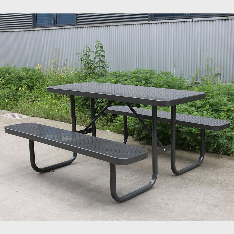 Commercial Park Picnic Tables - 4ft, 6ft , 8ft All-Weather Steel