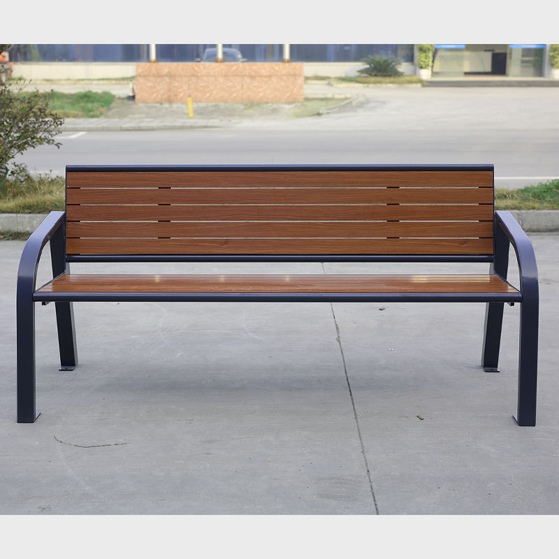 3-Seater Outdoor Park Bench 400kg Capacity Weatherproof