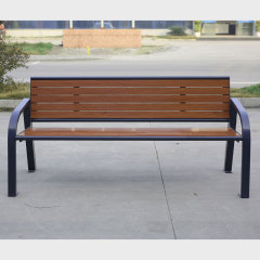 3-Seater Outdoor Park Bench 400kg Capacity Weatherproof