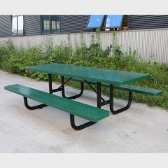 Double-Sided ADA Picnic Table - 8ft Wheelchair Accessible - yalau