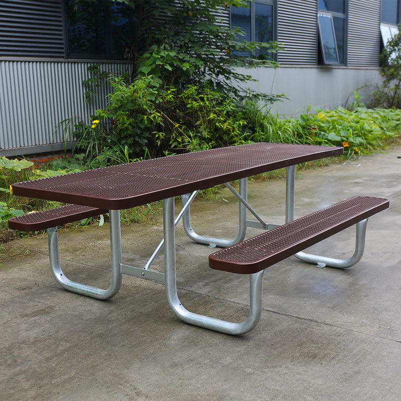 8-Foot Heavy Duty Thermoplastic Picnic Table Commercial Arlau