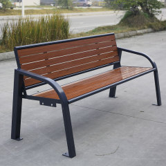 3-Seater Outdoor Park Bench 400kg Capacity Weatherproof