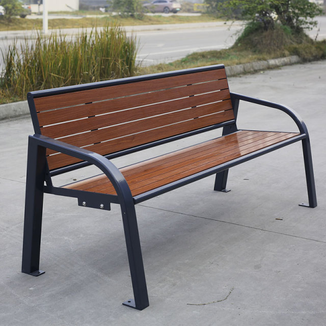 3-Seater Outdoor Park Bench 400kg Capacity Weatherproof