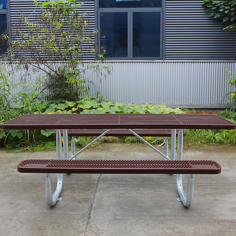 8-Foot Heavy Duty Thermoplastic Picnic Table Commercial Arlau