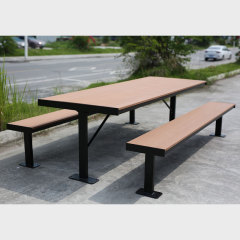Recycled Plastic Outdoor Table - 6ft , 8ft Durable Set