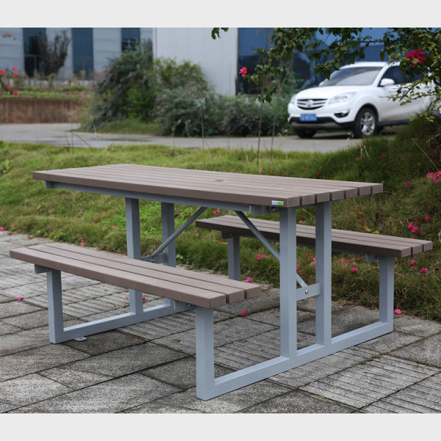 yalau ADA Compliant Picnic Table - 6ft and 8ft Outdoor Seating