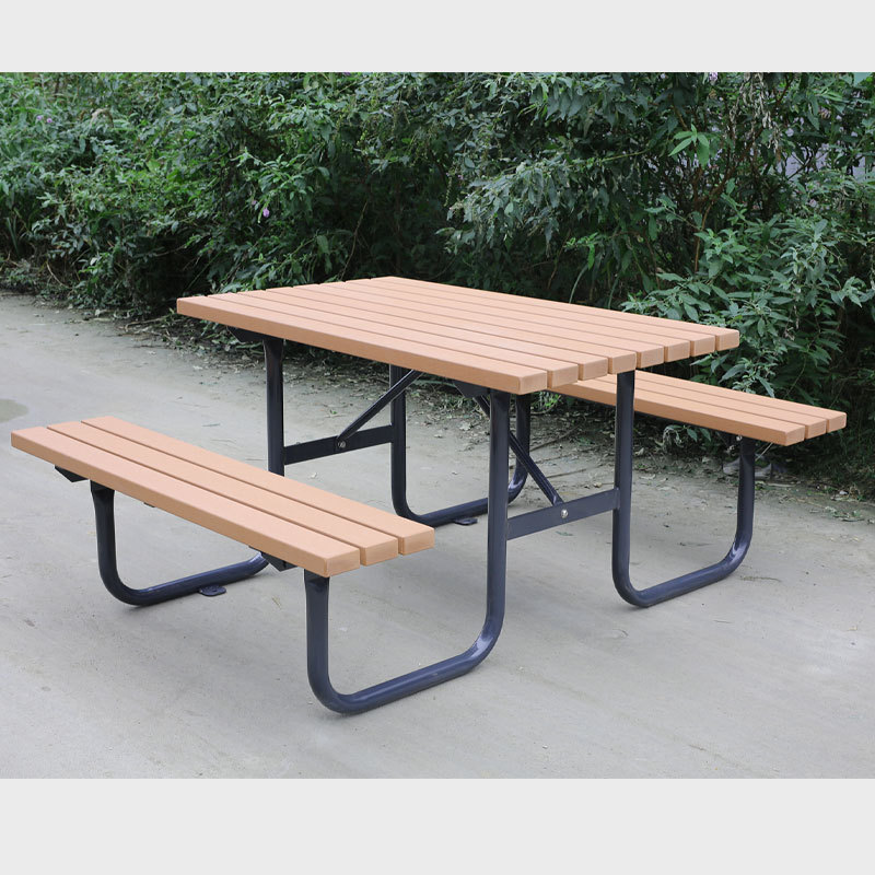 Commercial Outdoor Dining Set - Weather-Resistant Park Table