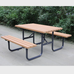 Commercial Outdoor Dining Set - Weather-Resistant Park Table
