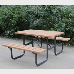 Commercial Outdoor Dining Set - Weather-Resistant Park Table