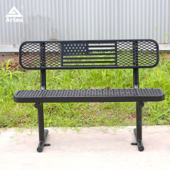 Outdoor Bench with Backrest - Durable Park Seating Yalau