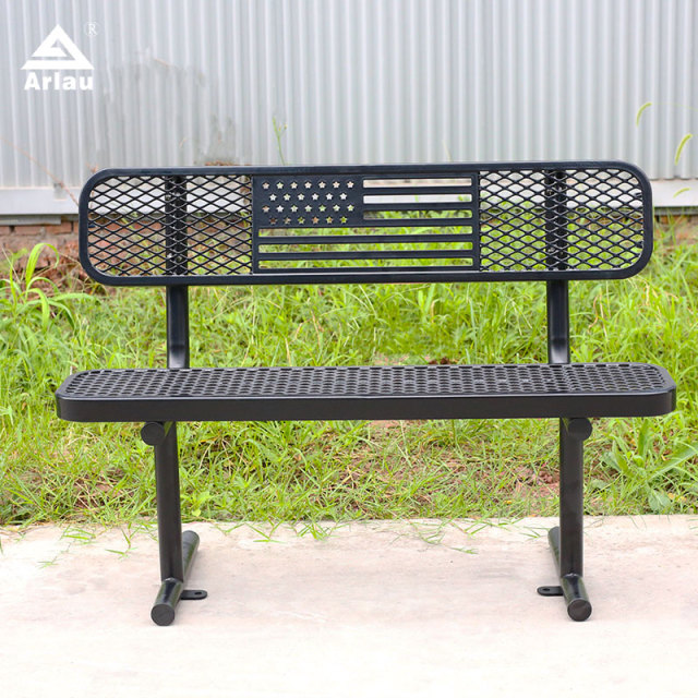 Outdoor Bench with Backrest - Durable Park Seating Yalau