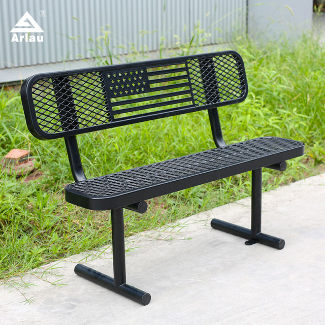 Outdoor Bench with Backrest - Durable Park Seating Yalau