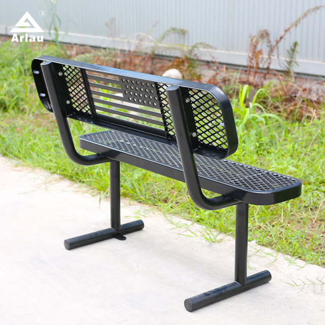 Outdoor Bench with Backrest - Durable Park Seating Yalau