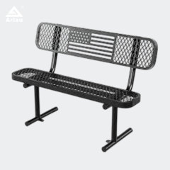 Outdoor Bench with Backrest - Durable Park Seating Yalau
