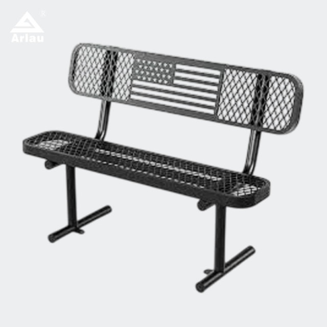 Outdoor Bench with Backrest - Durable Park Seating Yalau