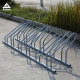 6-Seat Bike Rack - Single-Sided, Galvanized Steel
