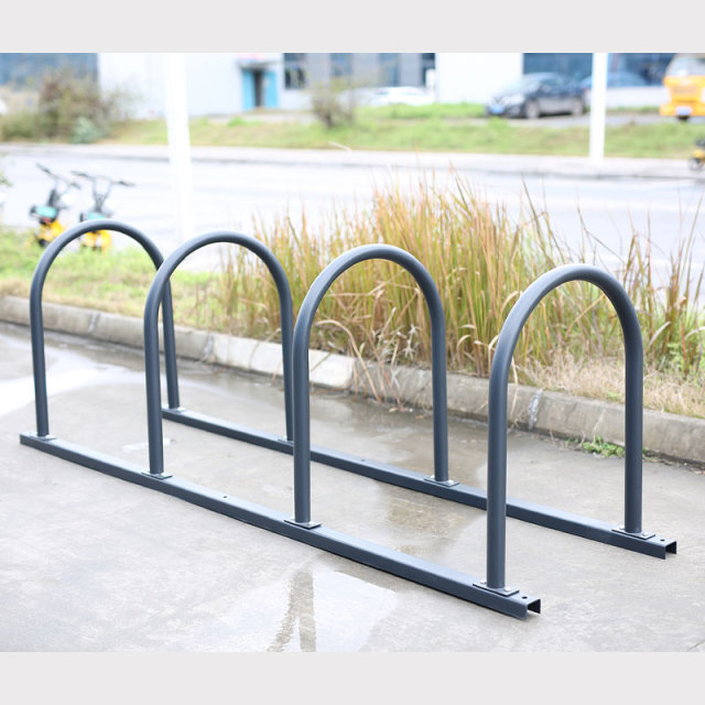 U-Shaped Bike Rack - Heavy-Duty Steel, Outdoor Parking
