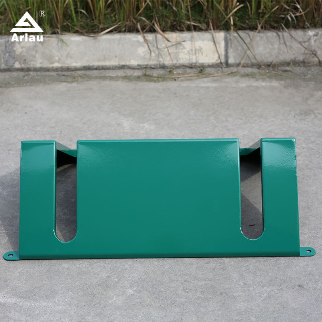 V-Shaped Bike Rack - Single Ground Anchor Parking Stand