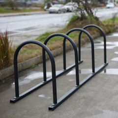 U-Shaped Bike Rack - Heavy-Duty Steel, Outdoor Parking