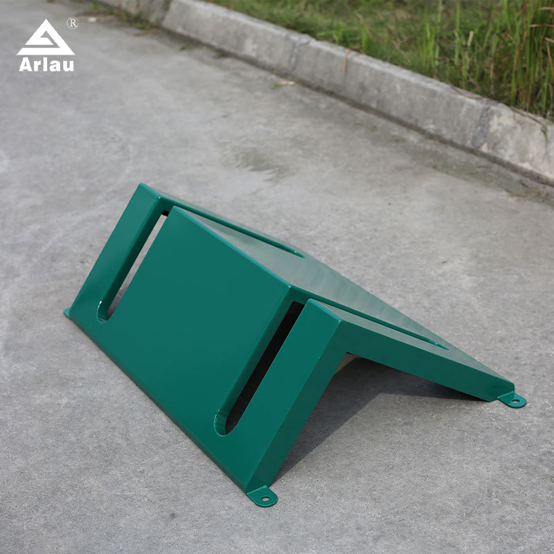 V-Shaped Bike Rack - Single Ground Anchor Parking Stand
