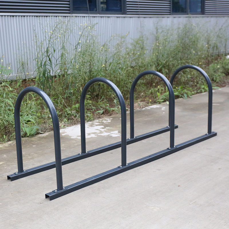 U-Shaped Bike Rack - Heavy-Duty Steel, Outdoor Parking