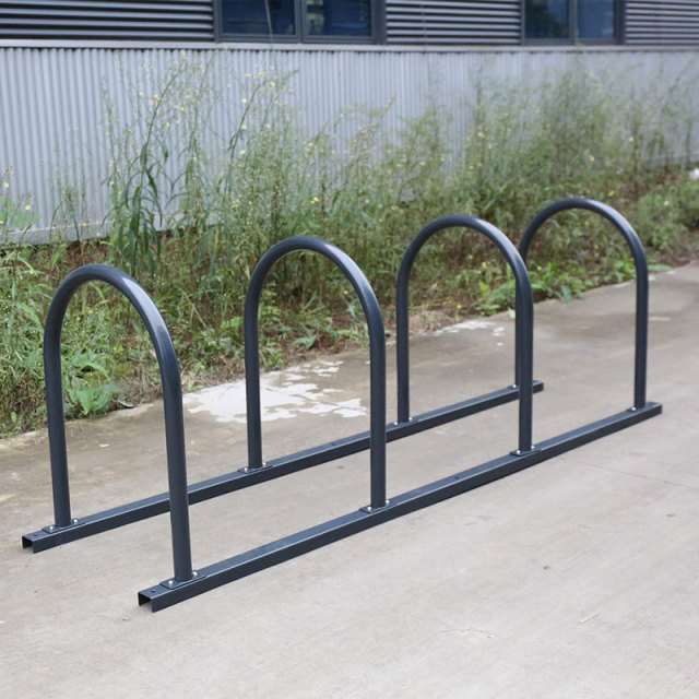 U-Shaped Bike Rack - Heavy-Duty Steel, Outdoor Parking