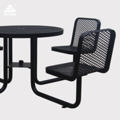 36-Inch Round 4-Seater Picnic Table Commercial Grade